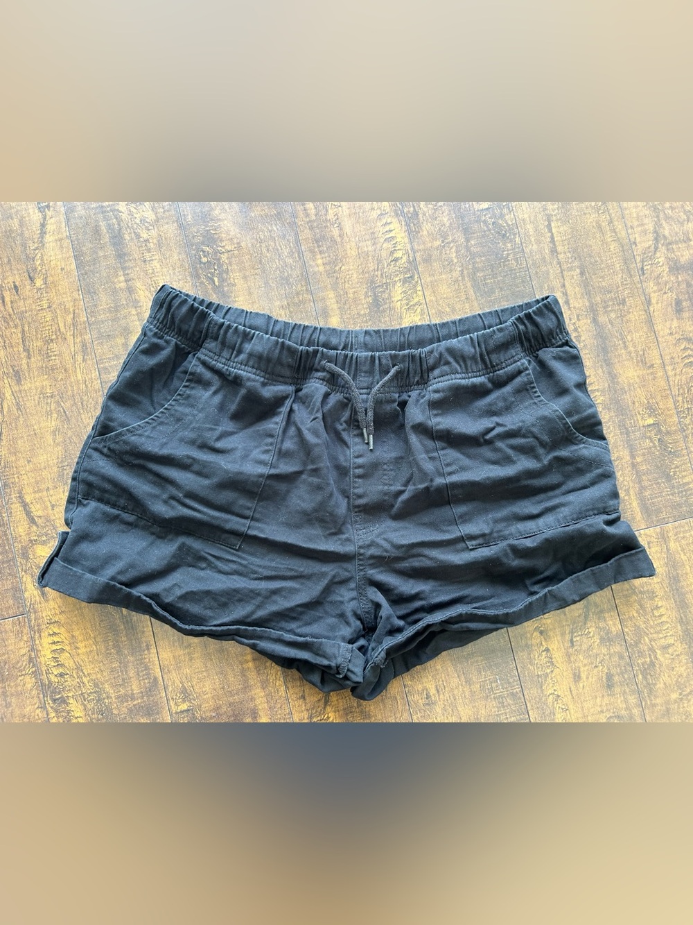 George Black Women's Elastic Drawstring Athletic Shorts